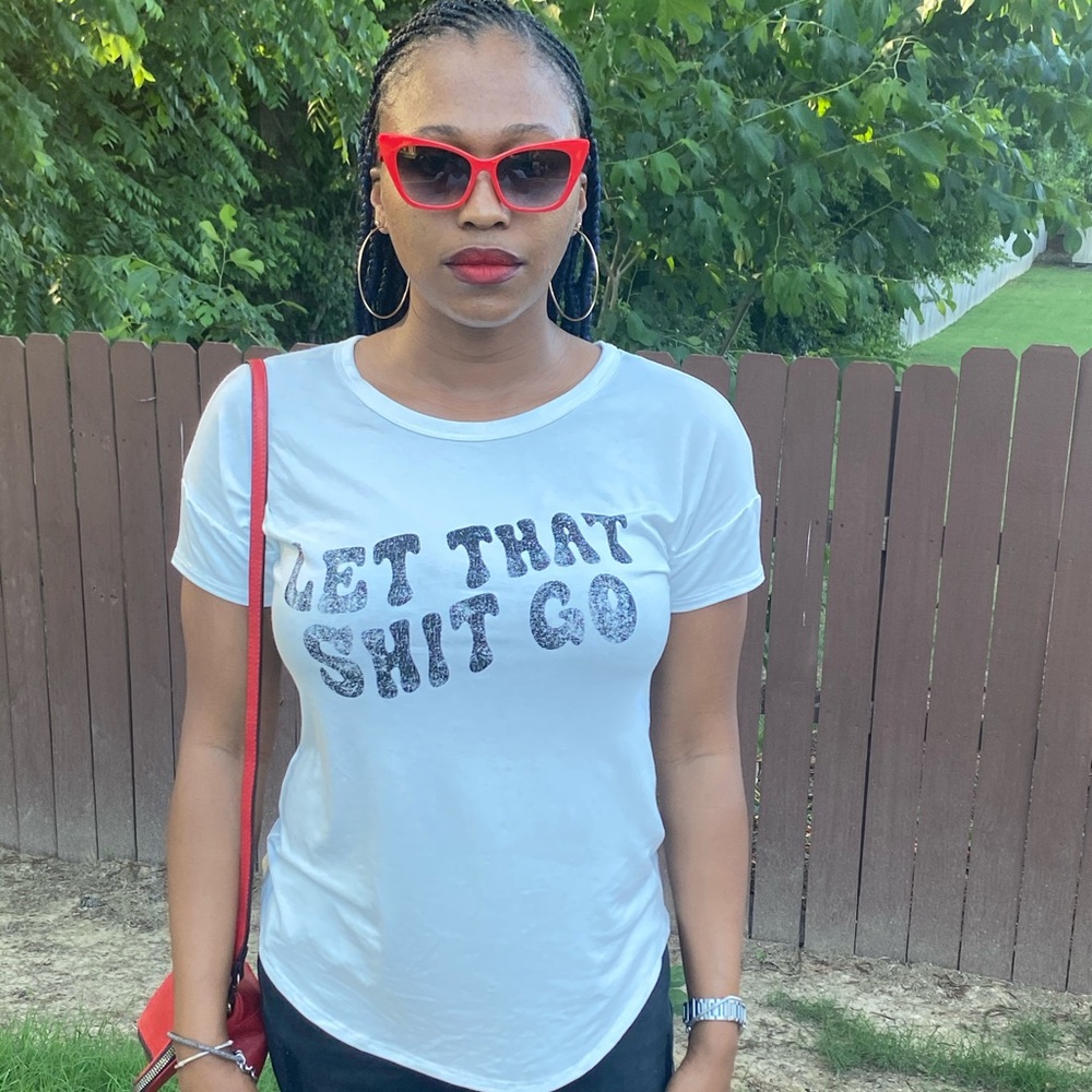 Let it Go tee AVAIL IN 1X & 2X!